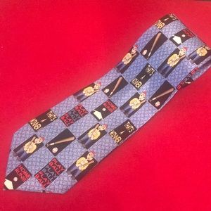 Expressions silk tie